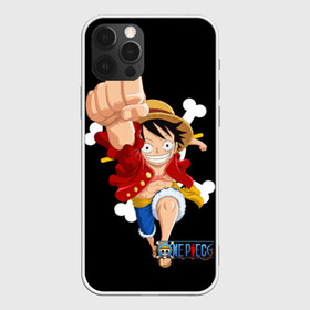 Чехол для iPhone 12 Pro с принтом  удар One Piece в Кировске, силикон | область печати: задняя сторона чехла, без боковых панелей | Тематика изображения на принте: monkey d. luffy | one piece | tony tony chopper | аниме | большой куш | ван пис | ванпис | манга | манки д. луффи | пираты | пираты соломенной шляпы | тони тони чоппер