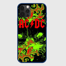 Чехол для iPhone 12 Pro с принтом AC/DC  в Кировске, силикон | область печати: задняя сторона чехла, без боковых панелей | ac dc | acdc | back in black | columbia | epic | force | guitar | pop | rock | vevo | ангус | блюз | рок | хард | янг