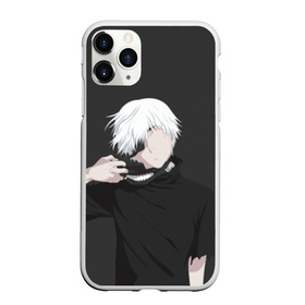 Чехол для iPhone 11 Pro матовый с принтом Kaneki Ken в Кировске, Силикон |  | anteiku | ghoul | kaneki | ken | tokyo | антейку | гуль | канеки | кен | токийский