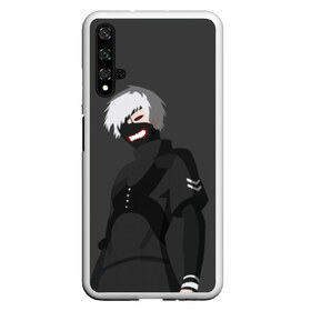 Чехол для Honor 20 с принтом Kaneki Ken в Кировске, Силикон | Область печати: задняя сторона чехла, без боковых панелей | anteiku | ghoul | kaneki | ken | tokyo | антейку | гуль | канеки | кен | токийский