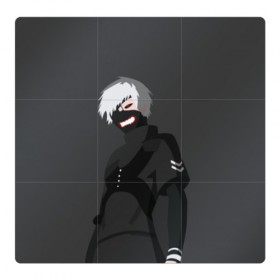 Магнитный плакат 3Х3 с принтом Kaneki Ken в Кировске, Полимерный материал с магнитным слоем | 9 деталей размером 9*9 см | Тематика изображения на принте: anteiku | ghoul | kaneki | ken | tokyo | антейку | гуль | канеки | кен | токийский