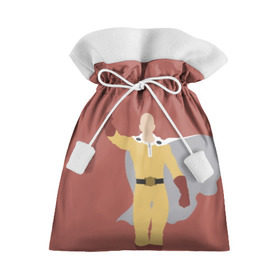 Подарочный 3D мешок с принтом Saitama в Кировске, 100% полиэстер | Размер: 29*39 см | hero | man | one | one punch | punch | punch man | saitama | super | superhero | ванпанчмен | герой | сайтама | супер | супергерой