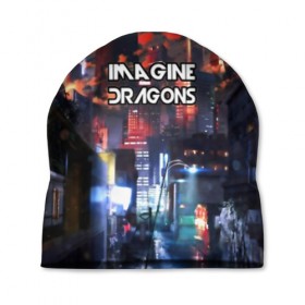 Шапка 3D с принтом imagine dragons в Кировске, 100% полиэстер | универсальный размер, печать по всей поверхности изделия | destiny | from | imagine dragons | metal death | rock | альтернатива | метал | рок | хард | хеви | электроникор