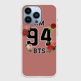 Чехол для iPhone 13 Pro с принтом RM BTS в Кировске,  |  | bangtan | bighit | boy | fake love | j hope | jimin | jin | jungkook | korea | kpop | live | luv | mic drop | rm | suga | v | with | бтс | кей | поп