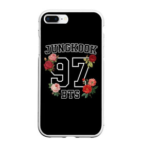 Чехол для iPhone 7Plus/8 Plus матовый с принтом JUNGKOOK 97 BTS в Кировске, Силикон | Область печати: задняя сторона чехла, без боковых панелей | bangtan | bighit | boy | fake love | j hope | jimin | jin | jungkook | korea | kpop | live | luv | mic drop | rm | suga | v | with | бтс | кей | поп