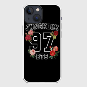 Чехол для iPhone 13 mini с принтом JUNGKOOK 97 BTS в Кировске,  |  | bangtan | bighit | boy | fake love | j hope | jimin | jin | jungkook | korea | kpop | live | luv | mic drop | rm | suga | v | with | бтс | кей | поп