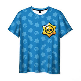 Мужская футболка 3D с принтом Brawl Star в Кировске, 100% полиэфир | прямой крой, круглый вырез горловины, длина до линии бедер | brawl stars | jessie | leon | spike | бравл старс | джесси | леон | спайк