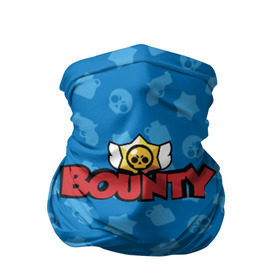 Бандана-труба 3D с принтом Bounty BS в Кировске, 100% полиэстер, ткань с особыми свойствами — Activecool | плотность 150‒180 г/м2; хорошо тянется, но сохраняет форму | Тематика изображения на принте: brawl stars | jessie | leon | spike | бравл старс | джесси | леон | спайк