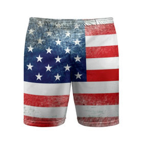 Мужские шорты 3D спортивные с принтом Америка Флаг в Кировске,  |  | usa | абстракция | америка | американский | герб | звезды | краска | символика сша | страны | сша | флаг | штаты