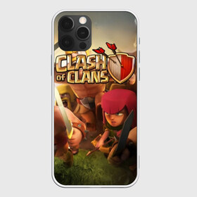 Чехол для iPhone 12 Pro Max с принтом Clash of Clans в Кировске, Силикон |  | Тематика изображения на принте: base | clan wars | coc | hall | hog rider | royale | town | trap | база | гоблин | золото | клеш оф кленс | кок | крепость | кристаллы | трофей | эликсир