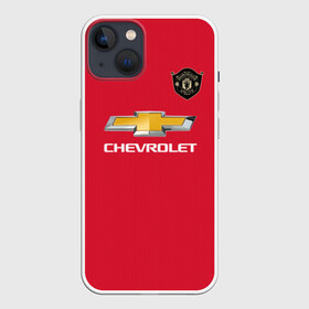 Чехол для iPhone 13 с принтом MU home 19 20 в Кировске,  |  | champions | england | league | manchester | paul | pogba | premier | united | англия | лига | манчестер | мю | погба | поль | чемпионов | юнайтед