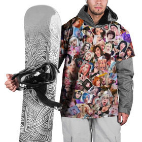 Накидка на куртку 3D с принтом Real 3D Ahegao cosplay в Кировске, 100% полиэстер |  | Тематика изображения на принте: ahegao | anime | cosplay | ахегао | коллаж | косплей | паттрен | фото