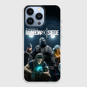 Чехол для iPhone 13 Pro с принтом Tom Clancy’s Rainbow Six Siege в Кировске,  |  | Тематика изображения на принте: 6 | 9 | ash | castle | clancy’s | doc | fbi | gamer | gign | gsg | montagne | rainbow | rook | sas | shooter | siege | six | swat | thermite | tom | twitch | ubisoft | осада | радуга | спецназ | шутер