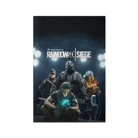 Обложка для паспорта матовая кожа с принтом Tom Clancy’s Rainbow Six Siege в Кировске, натуральная матовая кожа | размер 19,3 х 13,7 см; прозрачные пластиковые крепления | Тематика изображения на принте: 6 | 9 | ash | castle | clancy’s | doc | fbi | gamer | gign | gsg | montagne | rainbow | rook | sas | shooter | siege | six | swat | thermite | tom | twitch | ubisoft | осада | радуга | спецназ | шутер