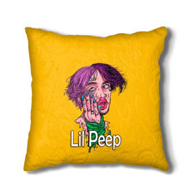 Подушка 3D с принтом Lil Peep в Кировске, наволочка – 100% полиэстер, наполнитель – холлофайбер (легкий наполнитель, не вызывает аллергию). | состоит из подушки и наволочки. Наволочка на молнии, легко снимается для стирки | awful things | gustav | lil peep | густав ор | клауд | клауд рэп | лил | лили | певец | пееп | пеп | пип | пост эмо | реп | репер | рэп | рэпер | трэп | хип | хип хоп | хоп | эмо трэп