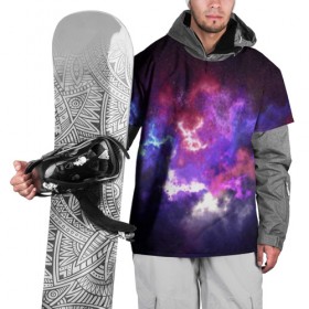 Накидка на куртку 3D с принтом Космос в Кировске, 100% полиэстер |  | galaxy | nebula | space | star | абстракция | вселенная | галактика | звезда | звезды | космический | планеты