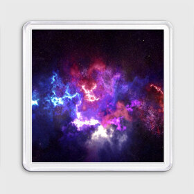 Магнит 55*55 с принтом Космос в Кировске, Пластик | Размер: 65*65 мм; Размер печати: 55*55 мм | galaxy | nebula | space | star | абстракция | вселенная | галактика | звезда | звезды | космический | планеты
