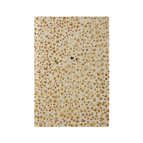 Обложка для паспорта матовая кожа с принтом Блин в Кировске, натуральная матовая кожа | размер 19,3 х 13,7 см; прозрачные пластиковые крепления | Тематика изображения на принте: блин | блины | жареный | лаваш | текстура | фон | хлеб