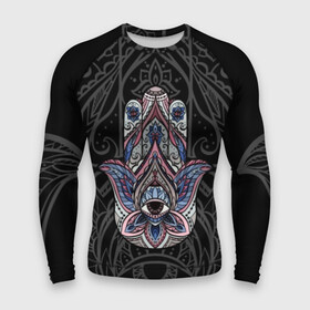 Мужской рашгард 3D с принтом Рука Будды в Кировске,  |  | boho | buddha | buddhism | founder | hamsa | hand | indian | monk | ornament | pattern | religion | shakyamuni | spiritual | teacher | бохо | будда | буддизм | духовный | индийский | орнамент | основатель | религии | рука | узор | учитель | хамса 