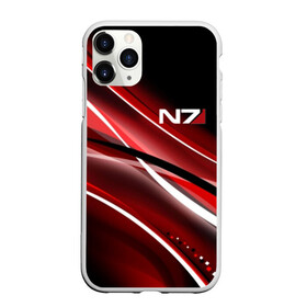 Чехол для iPhone 11 Pro матовый с принтом MASS EFFECT в Кировске, Силикон |  | n7 | броня | костюм | масс эффект | н7 | стальная броня | шепард