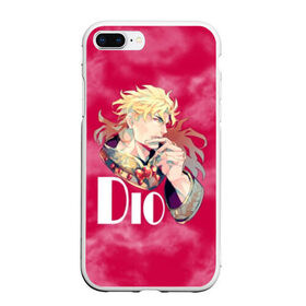 Чехол для iPhone 7Plus/8 Plus матовый с принтом JoJo Bizarre Adventure в Кировске, Силикон | Область печати: задняя сторона чехла, без боковых панелей | anime | aureo | jojo | jojos | jojos bizarre adventure | vento | боевик | джоджо | иероглиф | манга | приключения | стиль | ужасы | фэнтези | япония