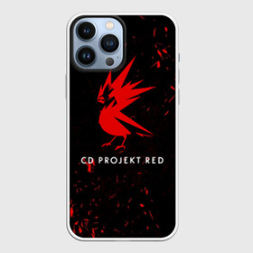 Чехол для iPhone 13 Pro Max с принтом CD RPOJECT RED в Кировске,  |  | 2019 | cd project red | cyberpunk 2077 | future | hack | night city | samurai | sci fi | андроиды | безумие | будущее | киберпанк 2077 | логотип | роботы | самураи | фантастика | цифры