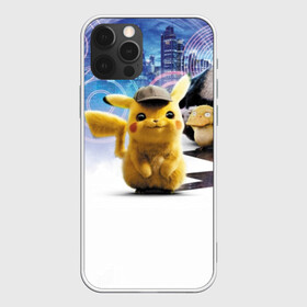 Чехол для iPhone 12 Pro Max с принтом Detective Pikachu (НА СПИНЕ) в Кировске, Силикон |  | Тематика изображения на принте: detective pikachu | pikachu | pokemon | детектив пикачу | пика | покемон