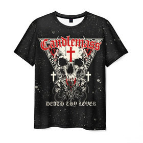 Мужская футболка 3D с принтом Candlemass в Кировске, 100% полиэфир | прямой крой, круглый вырез горловины, длина до линии бедер | doom | metal | группы | дум | дум метал | метал | музыка | рок