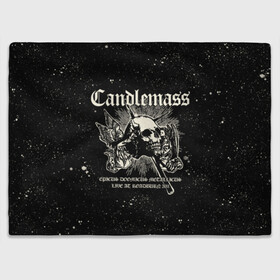 Плед 3D с принтом Candlemass в Кировске, 100% полиэстер | закругленные углы, все края обработаны. Ткань не мнется и не растягивается | doom | metal | группы | дум | дум метал | метал | музыка | рок