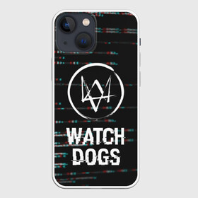 Чехол для iPhone 13 mini с принтом WATCH DOGS в Кировске,  |  | action | ct os | ded sec | fox | game | gamer | glitch | hacker | player | watch dogs | watch dogs 2 | глитч | знак лиса | игра | компьютерная игра | маркус | хакер