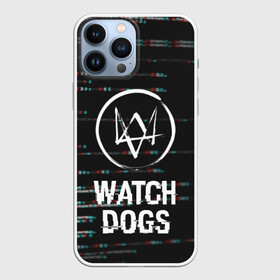 Чехол для iPhone 13 Pro Max с принтом WATCH DOGS в Кировске,  |  | action | ct os | ded sec | fox | game | gamer | glitch | hacker | player | watch dogs | watch dogs 2 | глитч | знак лиса | игра | компьютерная игра | маркус | хакер