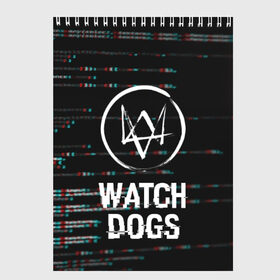 Скетчбук с принтом WATCH DOGS в Кировске, 100% бумага
 | 48 листов, плотность листов — 100 г/м2, плотность картонной обложки — 250 г/м2. Листы скреплены сверху удобной пружинной спиралью | action | ct os | ded sec | fox | game | gamer | glitch | hacker | player | watch dogs | watch dogs 2 | глитч | знак лиса | игра | компьютерная игра | маркус | хакер