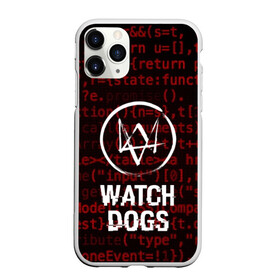 Чехол для iPhone 11 Pro матовый с принтом WATCH DOGS в Кировске, Силикон |  | action | ct os | ded sec | fox | game | gamer | glitch | hacker | player | watch dogs | watch dogs 2 | глитч | знак лиса | игра | компьютерная игра | маркус | хакер