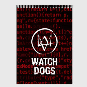 Скетчбук с принтом WATCH DOGS в Кировске, 100% бумага
 | 48 листов, плотность листов — 100 г/м2, плотность картонной обложки — 250 г/м2. Листы скреплены сверху удобной пружинной спиралью | action | ct os | ded sec | fox | game | gamer | glitch | hacker | player | watch dogs | watch dogs 2 | глитч | знак лиса | игра | компьютерная игра | маркус | хакер