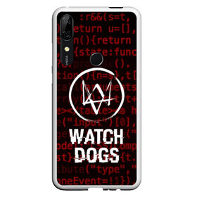 Чехол для Honor P Smart Z с принтом WATCH DOGS в Кировске, Силикон | Область печати: задняя сторона чехла, без боковых панелей | Тематика изображения на принте: action | ct os | ded sec | fox | game | gamer | glitch | hacker | player | watch dogs | watch dogs 2 | глитч | знак лиса | игра | компьютерная игра | маркус | хакер