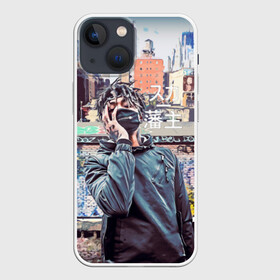 Чехол для iPhone 13 mini с принтом SCARLXRD (RAP) в Кировске,  |  | музыка | реп | скарлорд