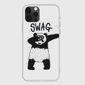 Чехол для iPhone 12 Pro Max с принтом Swag Panda в Кировске, Силикон |  | Тематика изображения на принте: animal | art | authority | bear | dab | drawing | gesture | graphics | indisputable | panda | swag | wild | авторитет | графика | даб | дикий | жест | животное | искусство | медведь | непререкаемый | панда | рисунок | свэг