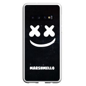 Чехол для Samsung Galaxy S10 с принтом Marshmello Cosmos в Кировске, Силикон | Область печати: задняя сторона чехла, без боковых панелей | Тематика изображения на принте: dj | marshmello | usa | америка | клубная музыка | мармело | маршмелло | маршмеллоу | музыка | музыкант