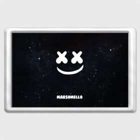 Магнит 45*70 с принтом Marshmello Cosmos в Кировске, Пластик | Размер: 78*52 мм; Размер печати: 70*45 | Тематика изображения на принте: dj | marshmello | usa | америка | клубная музыка | мармело | маршмелло | маршмеллоу | музыка | музыкант