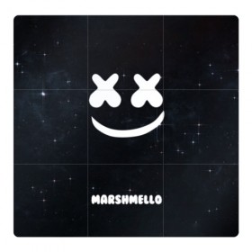 Магнитный плакат 3Х3 с принтом Marshmello Cosmos в Кировске, Полимерный материал с магнитным слоем | 9 деталей размером 9*9 см | Тематика изображения на принте: dj | marshmello | usa | америка | клубная музыка | мармело | маршмелло | маршмеллоу | музыка | музыкант