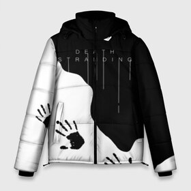 Мужская зимняя куртка 3D с принтом DEATH STRANDING в Кировске, верх — 100% полиэстер; подкладка — 100% полиэстер; утеплитель — 100% полиэстер | длина ниже бедра, свободный силуэт Оверсайз. Есть воротник-стойка, отстегивающийся капюшон и ветрозащитная планка. 

Боковые карманы с листочкой на кнопках и внутренний карман на молнии. | bridges | death stranding | fragile express | games | kojima | kojima productions | logo | ludens | игры | кодзима | лого | люденс