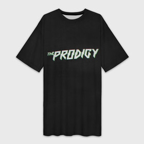 Платье-футболка 3D с принтом The Prodigy в Кировске,  |  | album | art | break | dance | logo | music | prodigy | брейк | граффити | группа | заставка | лого | логотип | музыка | муравей | продиджи