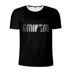 Мужская футболка 3D спортивная с принтом EMINEM в Кировске, 100% полиэстер с улучшенными характеристиками | приталенный силуэт, круглая горловина, широкие плечи, сужается к линии бедра | eminem | rap | актёр | американский рэпер | композитор | маршалл | продюсер | рэп | рэпер | эминем