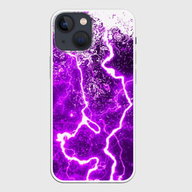 Чехол для iPhone 13 mini с принтом НЕОНОВЫЙ STORM в Кировске,  |  | abstraction | tie dye | watercolor | абстракция красок | акварель | акриловый | брызги красок | живопись | краска | потертость красок | размытые краски | текстуры | черно белый | яркие краски