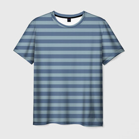 Мужская футболка 3D с принтом матроска в Кировске, 100% полиэфир | прямой крой, круглый вырез горловины, длина до линии бедер | в полоску | полосатая | тельняшка | тельняшка для ребенка