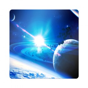Магнит виниловый Квадрат с принтом Космос в Кировске, полимерный материал с магнитным слоем | размер 9*9 см, закругленные углы | galaxy | nasa | nebula | space | star | абстракция | вселенная | галактика | звезда | звезды | космический | наса | планеты