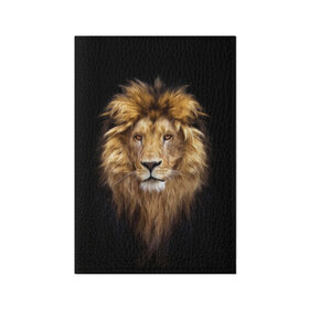Обложка для паспорта матовая кожа с принтом Лев в Кировске, натуральная матовая кожа | размер 19,3 х 13,7 см; прозрачные пластиковые крепления | african | animals | authority | big | cat | cool | head | illustration | indisputable | lion | mane | muzzle | supreme | swag | авторитет | африканский | большая | верховный | голова | грива | животные | иллюстрация | кошка | крутой | лев | непрер