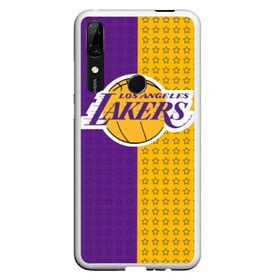 Чехол для Honor P Smart Z с принтом Lakers (1) в Кировске, Силикон | Область печати: задняя сторона чехла, без боковых панелей | ball | basket | basketball | kobu | lakers | lebron | los angeles | баскетбол | коюи | леброн | лейкерс | лос анджелис