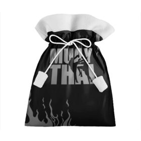 Подарочный 3D мешок с принтом Muay Thai в Кировске, 100% полиэстер | Размер: 29*39 см | fight | muay thai | thai boxing | ufc | бокс | ката | кикбоксин | лаос | лоу кик | муай | мьянма | поединок | таиланд | тай | тайский | таолу