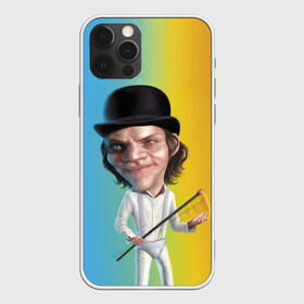 Чехол для iPhone 12 Pro Max с принтом Заводной апельсин в Кировске, Силикон |  | alex | clockwork orange | film | hat | stanley kubrick | walking stick | алекс | голова | заводной апельсин | стэнли кубрик | трость | фильм | шляпа